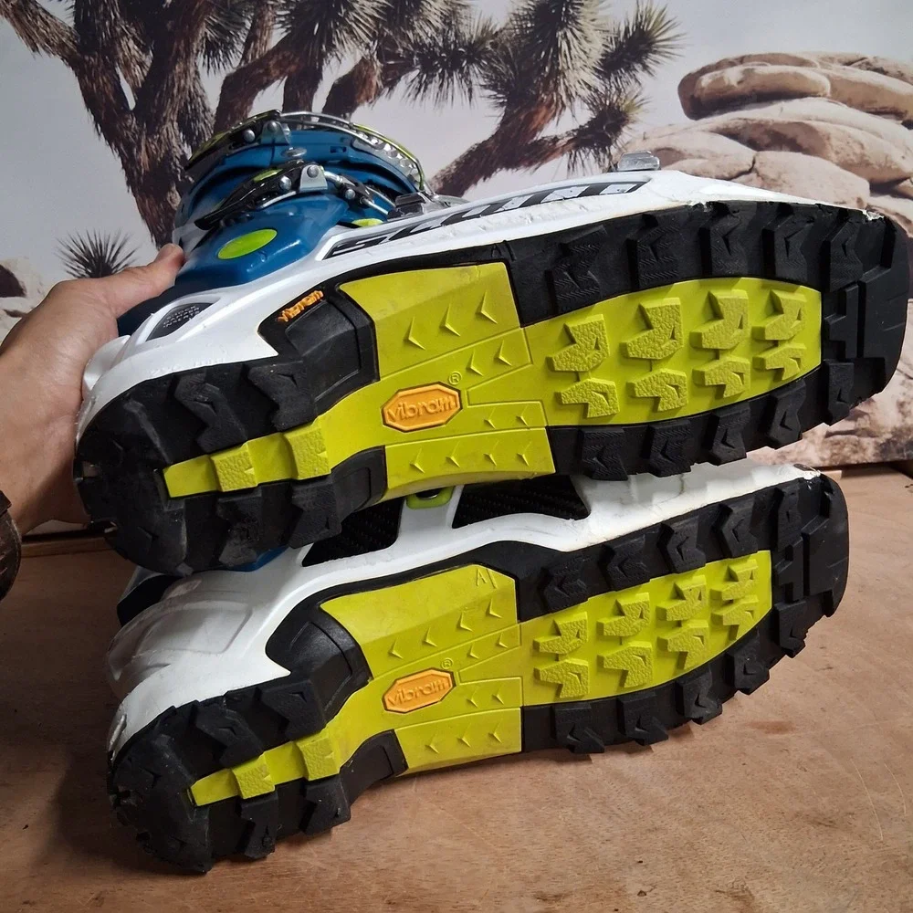 Scott Superguide Powerfit Carbon G1 Ski Boots Gore-Tex Vibram Blue White 26/26.5